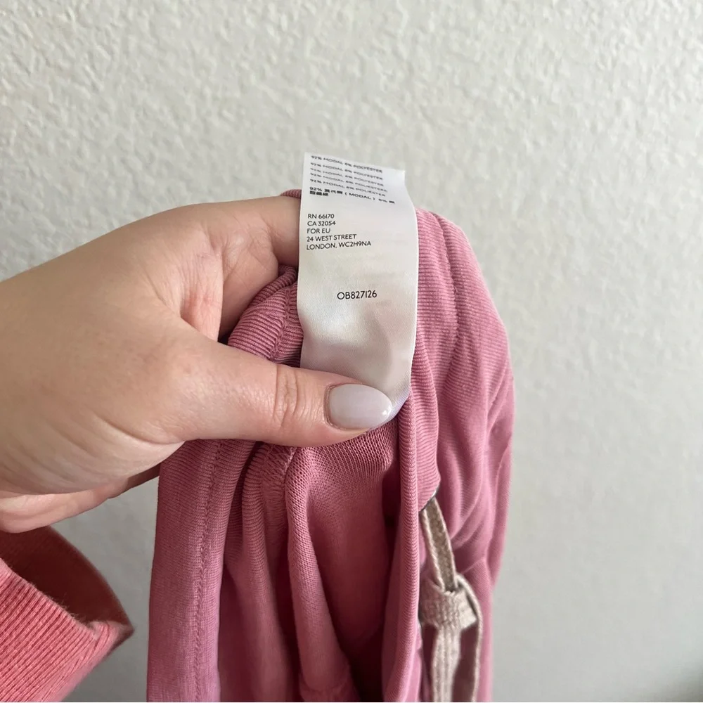 Free People Movement Ready Go Jogger Slouchy Sweatpants in Pink Sz S - Picture 9 of 10